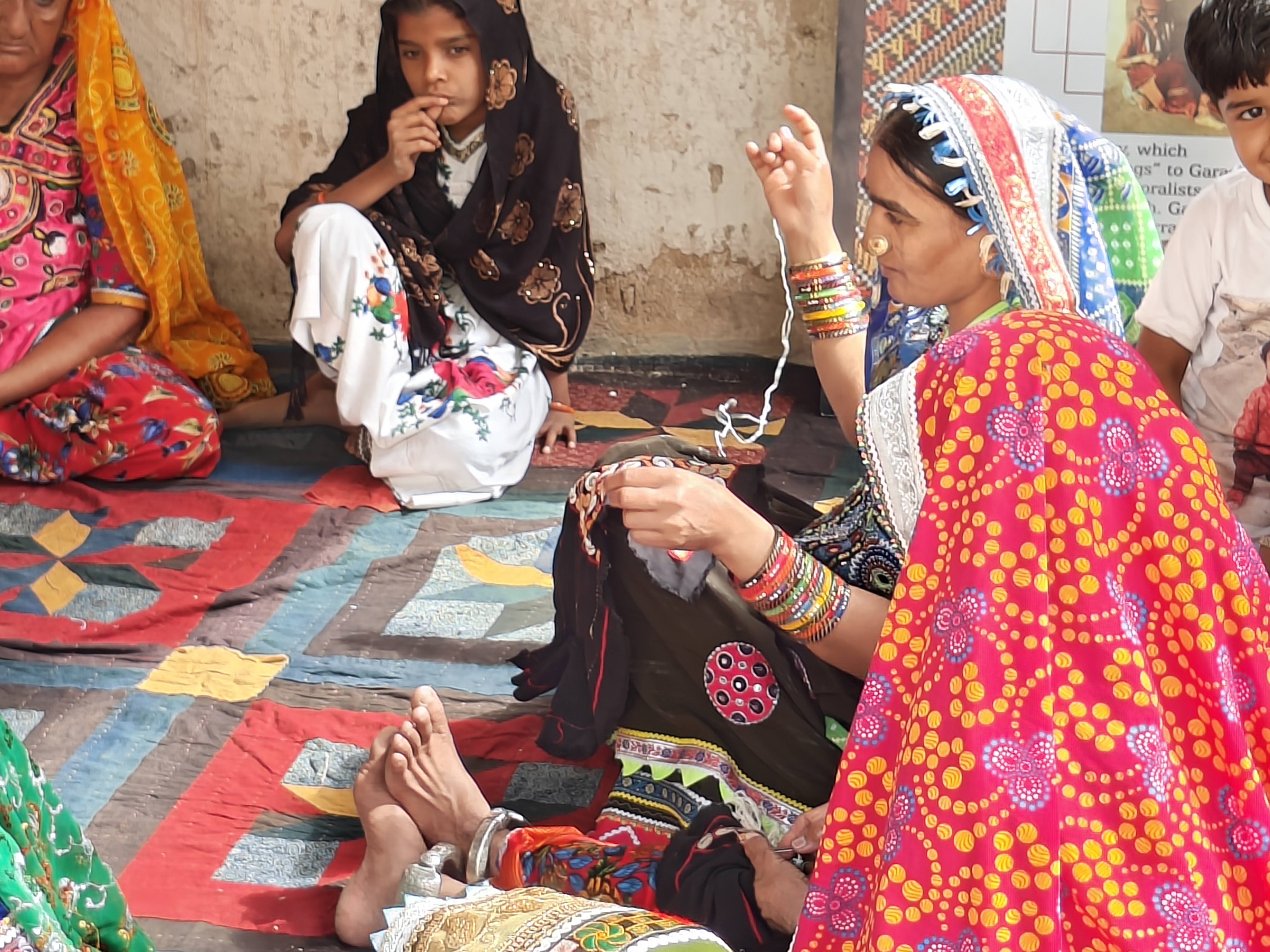 Kala Raksha artisans at work