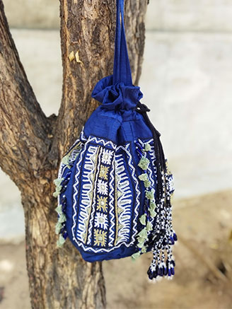 Embroidered Handbag